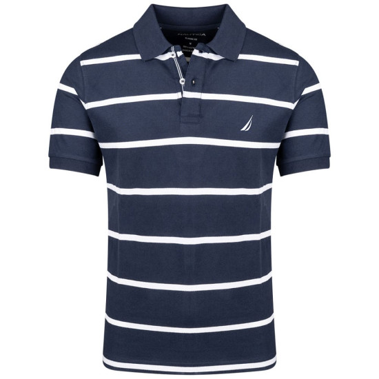 Nautica Μπλε Κοντομάνικο polo - 3NCN1CR0122