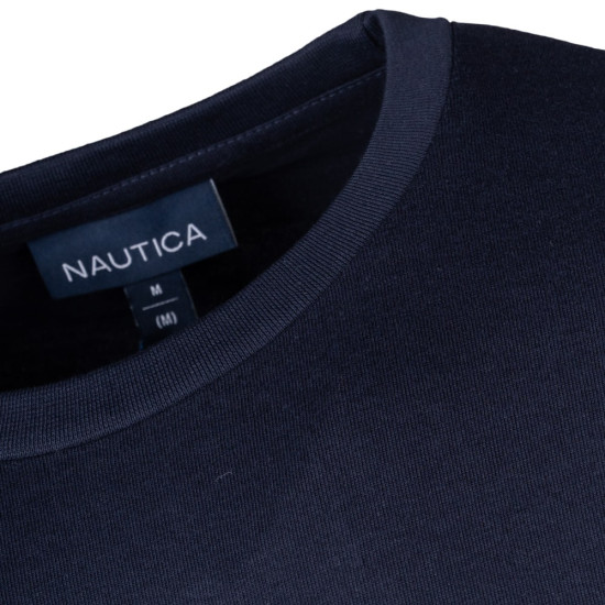 Nautica Μπλε Μπλούζα C Neck - 3NCN1T04094