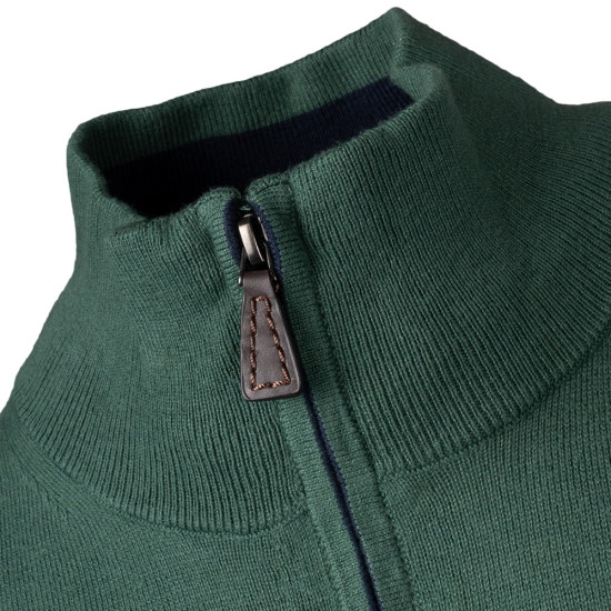 Nautica Πράσινο Πουλόβερ Half Zip - 3NCS47100