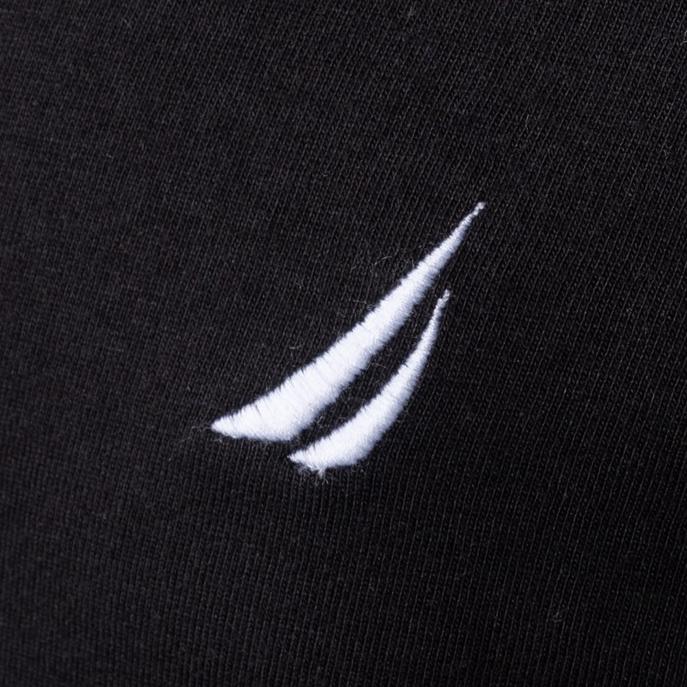 Nautica Μαύρο T-shirt C Neck - 3NCVR8100