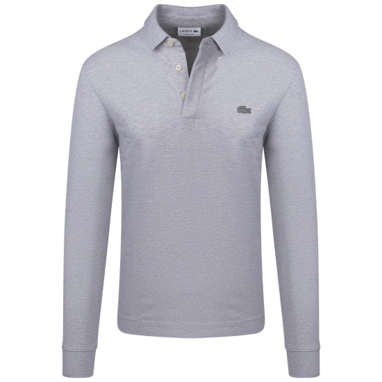 Lacoste Γκρι Μακρυμάνικο polo - 3PH2481