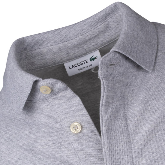 Lacoste Γκρι Μακρυμάνικο polo - 3PH2481
