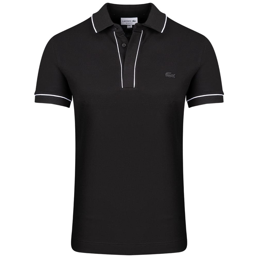 Lacoste Μαύρο Κοντομάνικο polo - 3PH8184