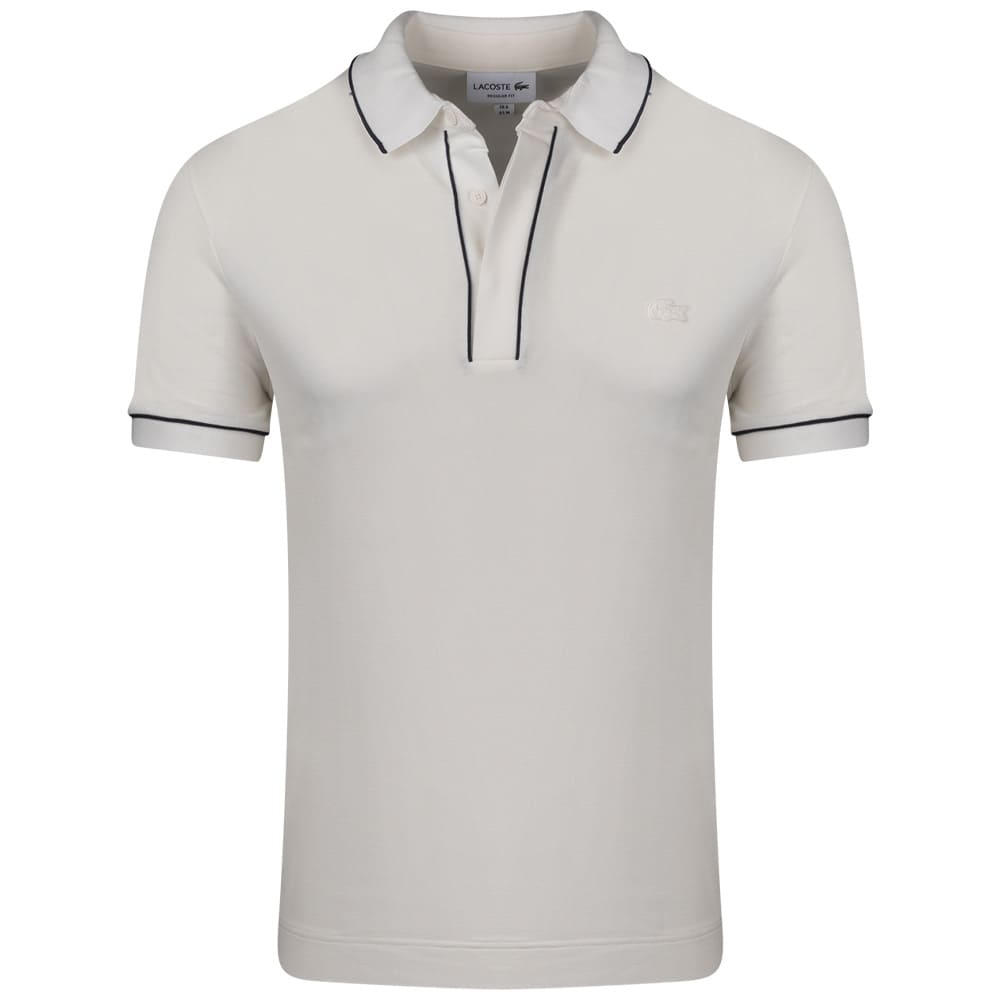 Lacoste Εκρού Κοντομάνικο polo - 3PH8184