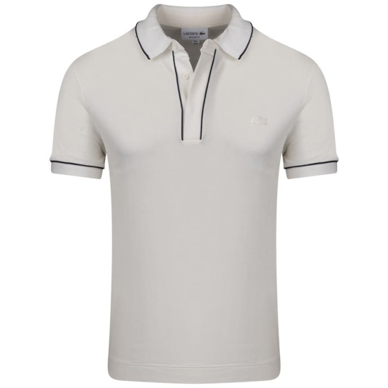 Lacoste Εκρού Κοντομάνικο polo - 3PH8184