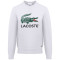 Lacoste Λευκό Φούτερ C Neck - 3SH1281