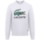 Lacoste Λευκό Φούτερ C Neck - 3SH1281
