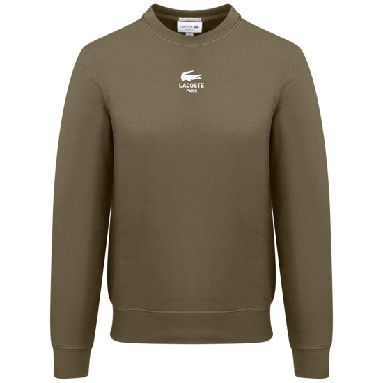 Lacoste Λαδί Φούτερ C Neck - 3SH2736