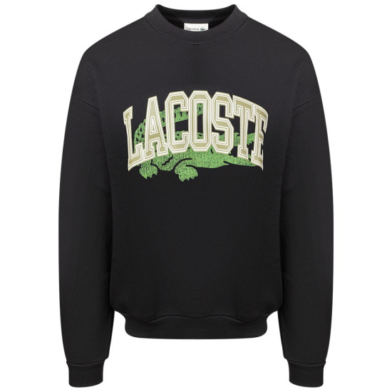 Lacoste Μαύρο  Φούτερ C Neck - 3SH2850
