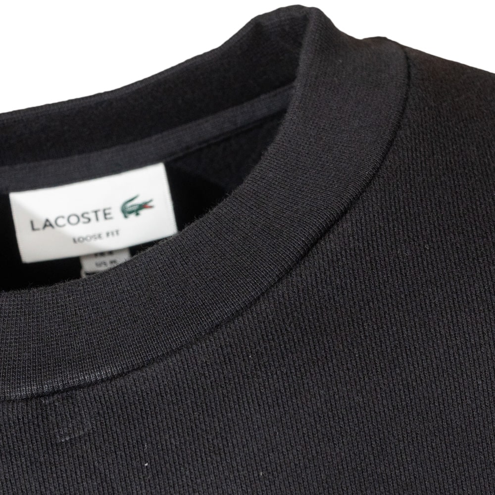 Lacoste Μαύρο  Φούτερ C Neck - 3SH2850