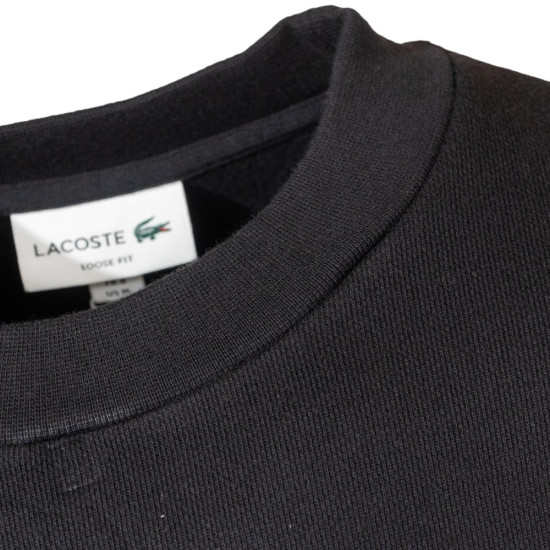 Lacoste Μαύρο  Φούτερ C Neck - 3SH2850