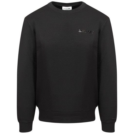 Lacoste Μαύρο Φούτερ C Neck - 3SH2858