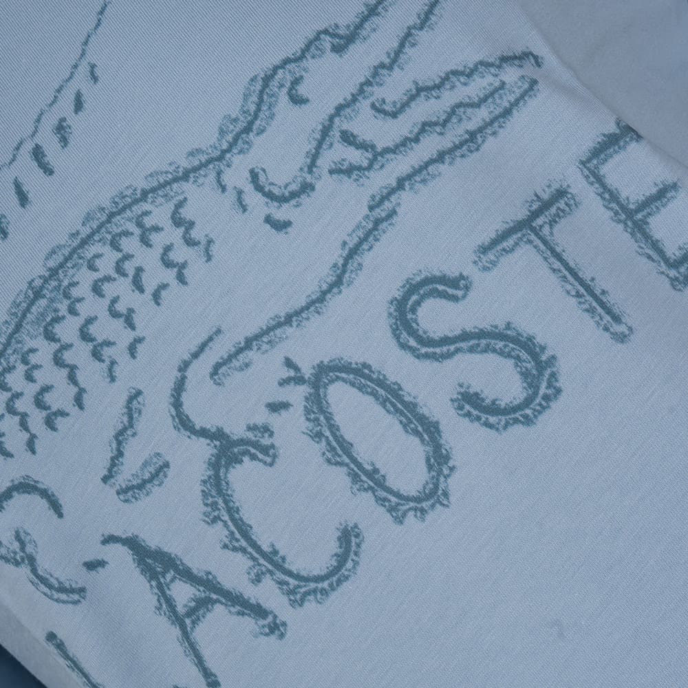 Lacoste Γαλάζιο T-shirt C Neck - 3TH1427