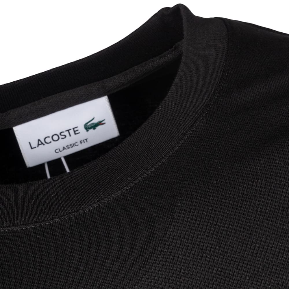 Lacoste Μαύρο T-shirt C Neck - 3TH1446