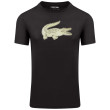 Lacoste Μαύρο T-shirt C Neck - 3TH2042