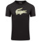 Lacoste Μαύρο T-shirt C Neck - 3TH2042