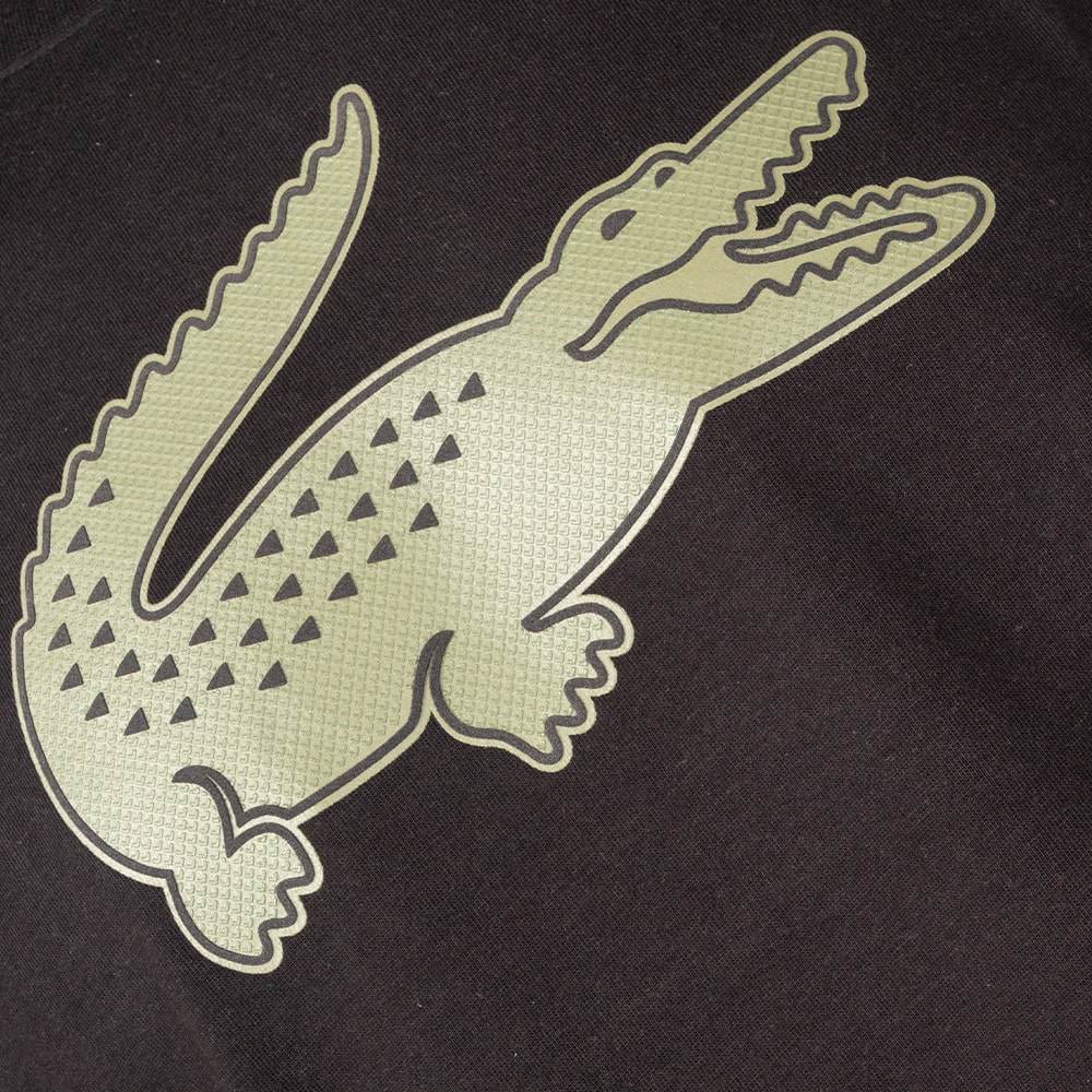 Lacoste Μαύρο T-shirt C Neck - 3TH2042