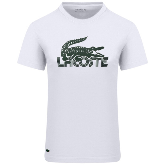 Lacoste Λευκό T-shirt C Neck - 3TH2508