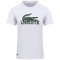 Lacoste Λευκό T-shirt C Neck - 3TH2508