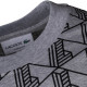 Lacoste Γκρι T-shirt C Neck - 3TH2831