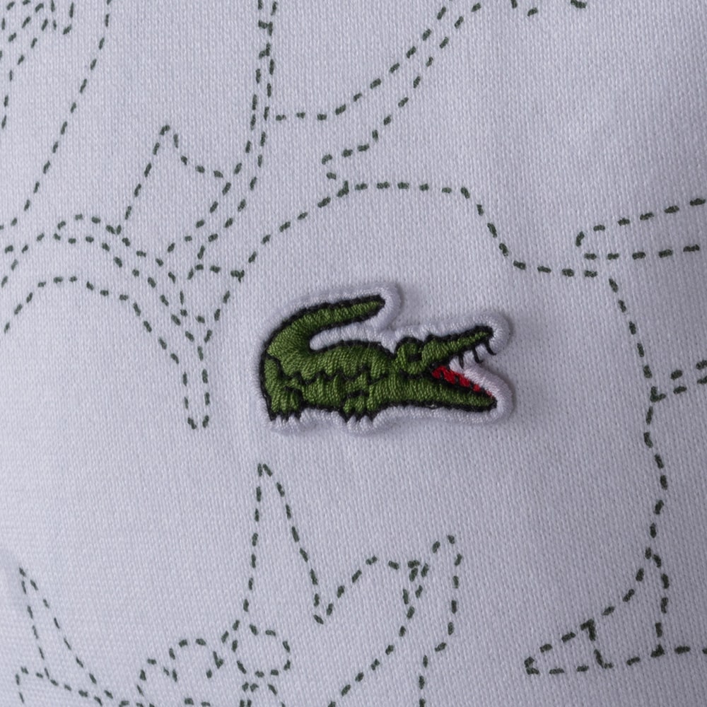 Lacoste Λευκό T-shirt C Neck - 3TH3596