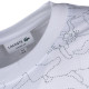 Lacoste Λευκό T-shirt C Neck - 3TH3596