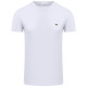 Lacoste Λευκό T-shirt C Neck - 3TH6709