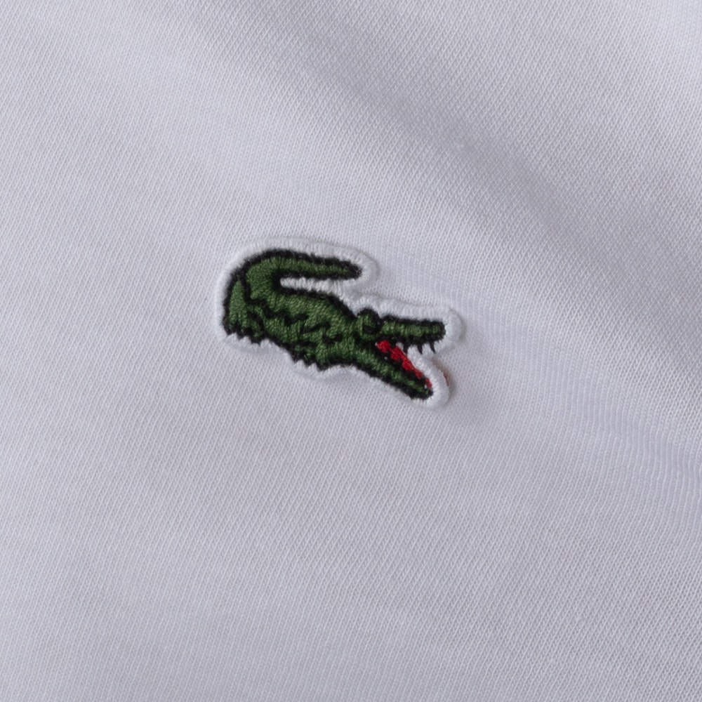 Lacoste Λευκό T-shirt C Neck - 3TH6709