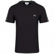 Lacoste Μαύρο T-shirt C Neck - 3TH7404