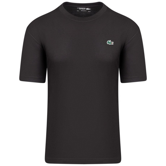 Lacoste Μαύρο T-shirt C Neck - 3TH7618