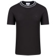 Lacoste Μαύρο T-shirt C Neck - 3TH8174