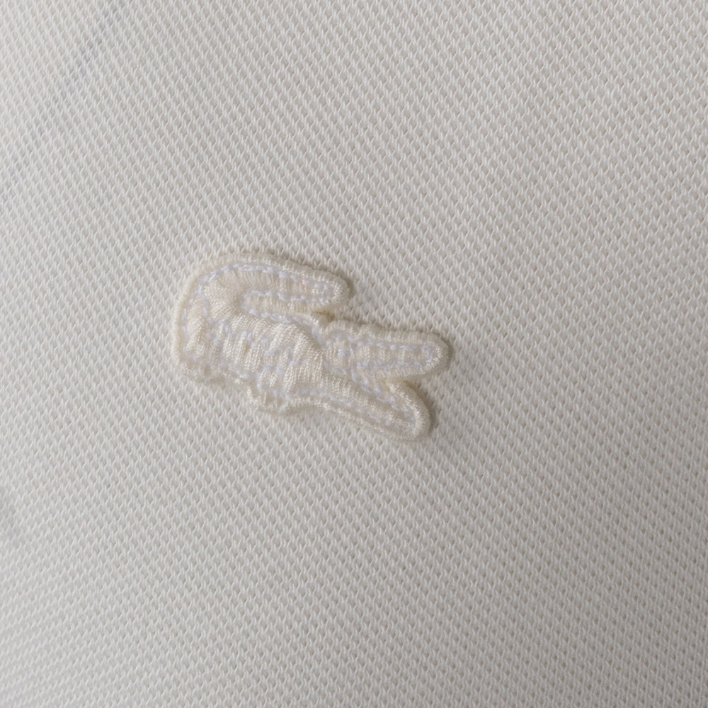 Lacoste Εκρού T-shirt C Neck - 3TH8174
