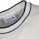 Lacoste Εκρού T-shirt C Neck - 3TH8174