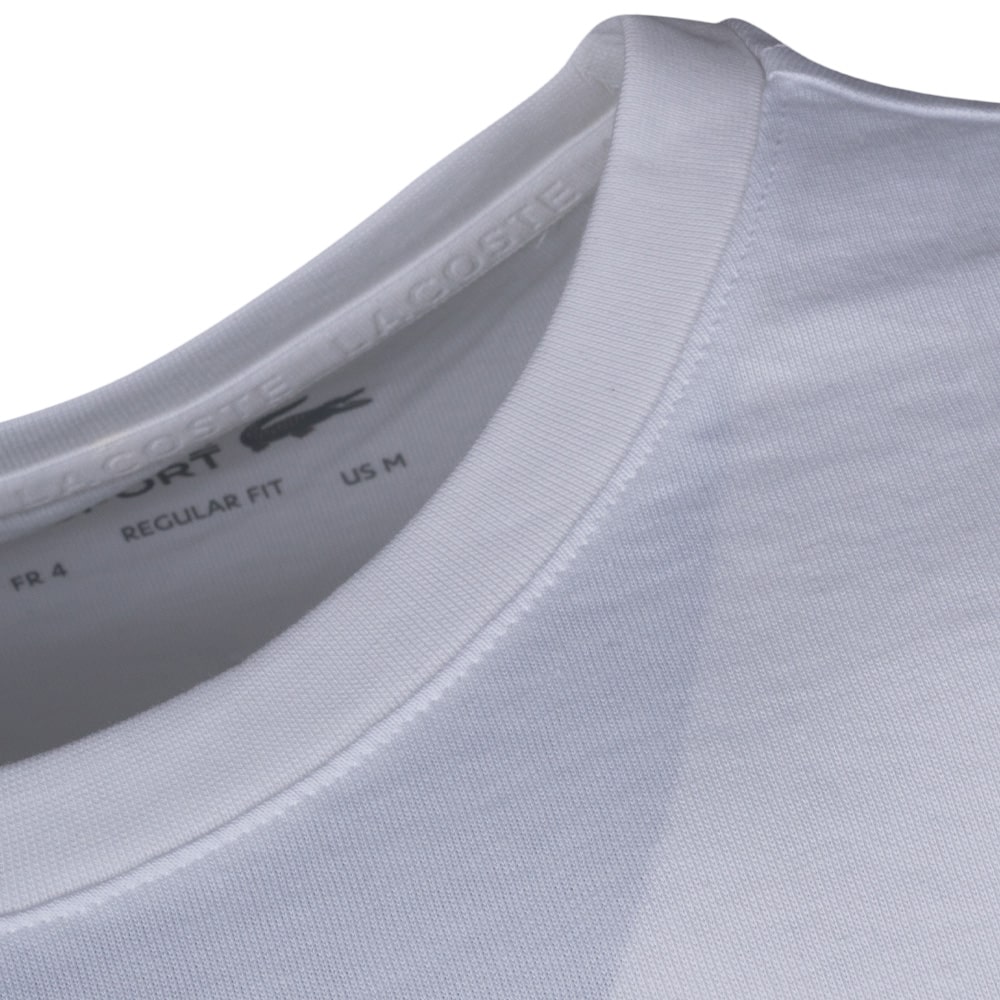 Lacoste Λευκό T-shirt C Neck - 3TH8916