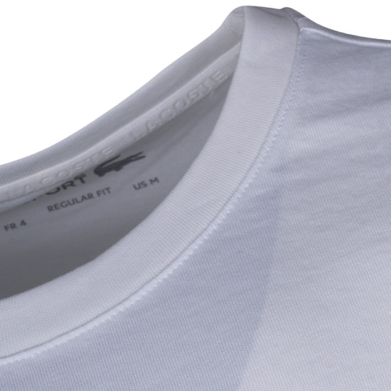 Lacoste Λευκό T-shirt C Neck - 3TH8916