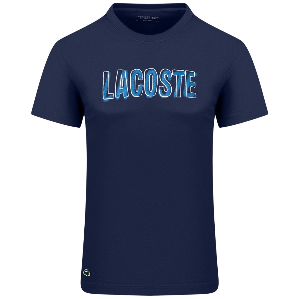 Lacoste Μπλε Σκούρο T-shirt C Neck - 3TH8916