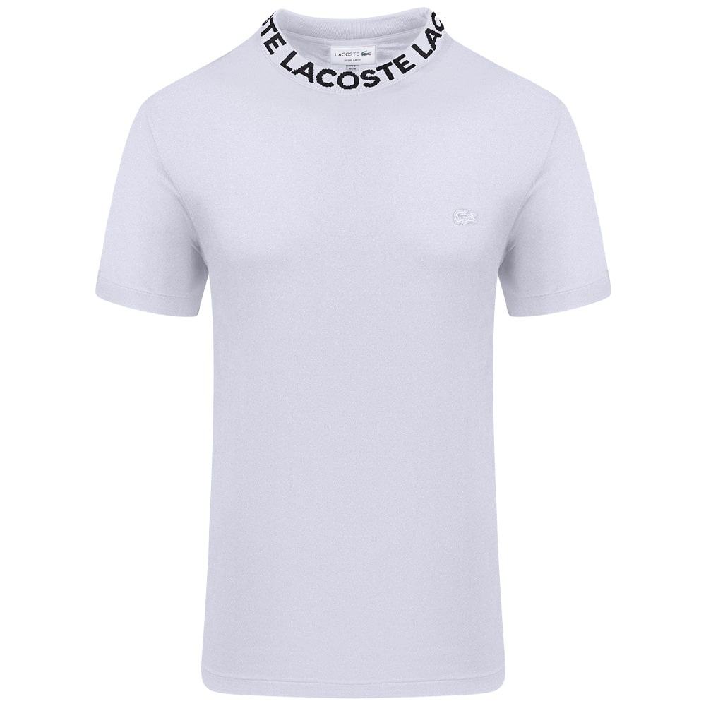 Lacoste Λευκό T-shirt C Neck - 3TH9582