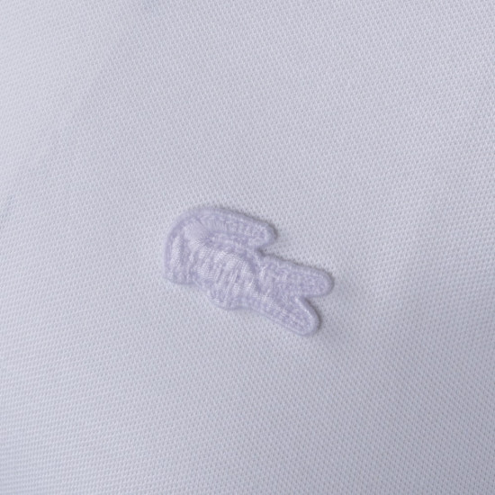 Lacoste Λευκό T-shirt C Neck - 3TH9582