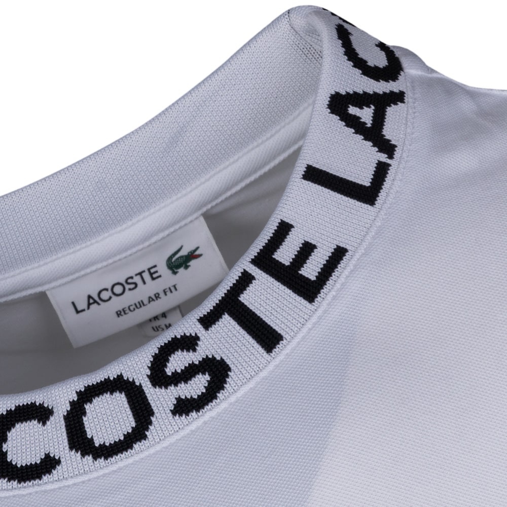 Lacoste Λευκό T-shirt C Neck - 3TH9582