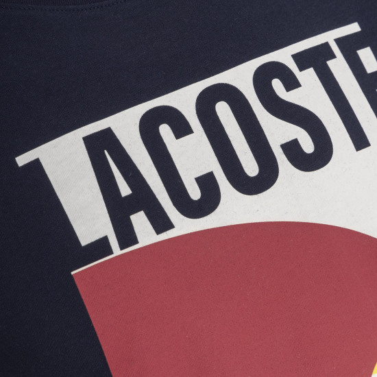 LACOSTE Μπλε T-Shirt - 3TH9683