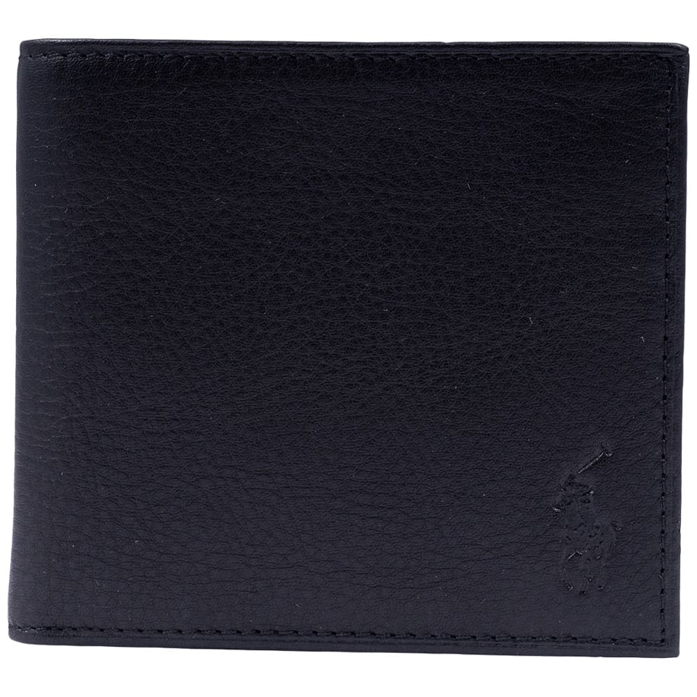 Polo Ralph Lauren Μαύρο Πορτοφόλι 100% Leather - 405913723001