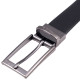 HUGO Μαύρο Καφέ Ζώνη Elvio-U Reversible Belt 100% Leather - 50307803