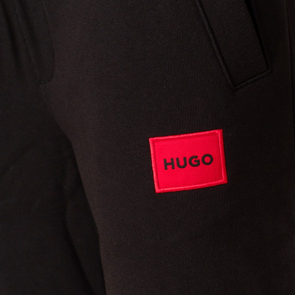 HUGO Μαύρο Παντελόνι Φόρμας - 50447963