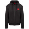 HUGO Μαύρη Ζακέτα Hoodie Daple212 - 50447972