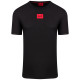 HUGO Μαύρο T-shirt - 50447978