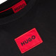 HUGO Μαύρο T-shirt - 50447978