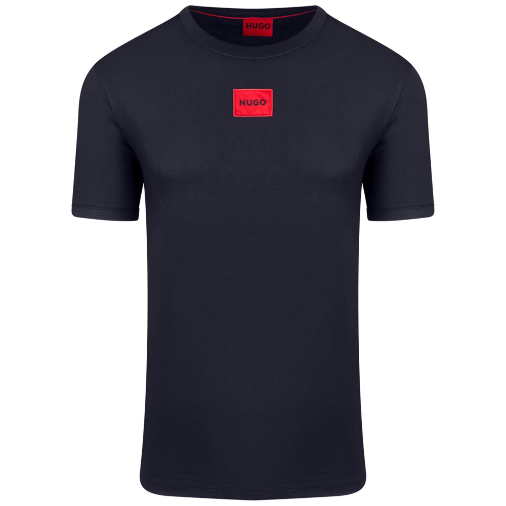 HUGO Μπλε Σκούρο T-shirt Diragolino212 - 50447978