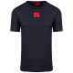 HUGO Μπλε Σκούρο T-shirt Diragolino212 - 50447978