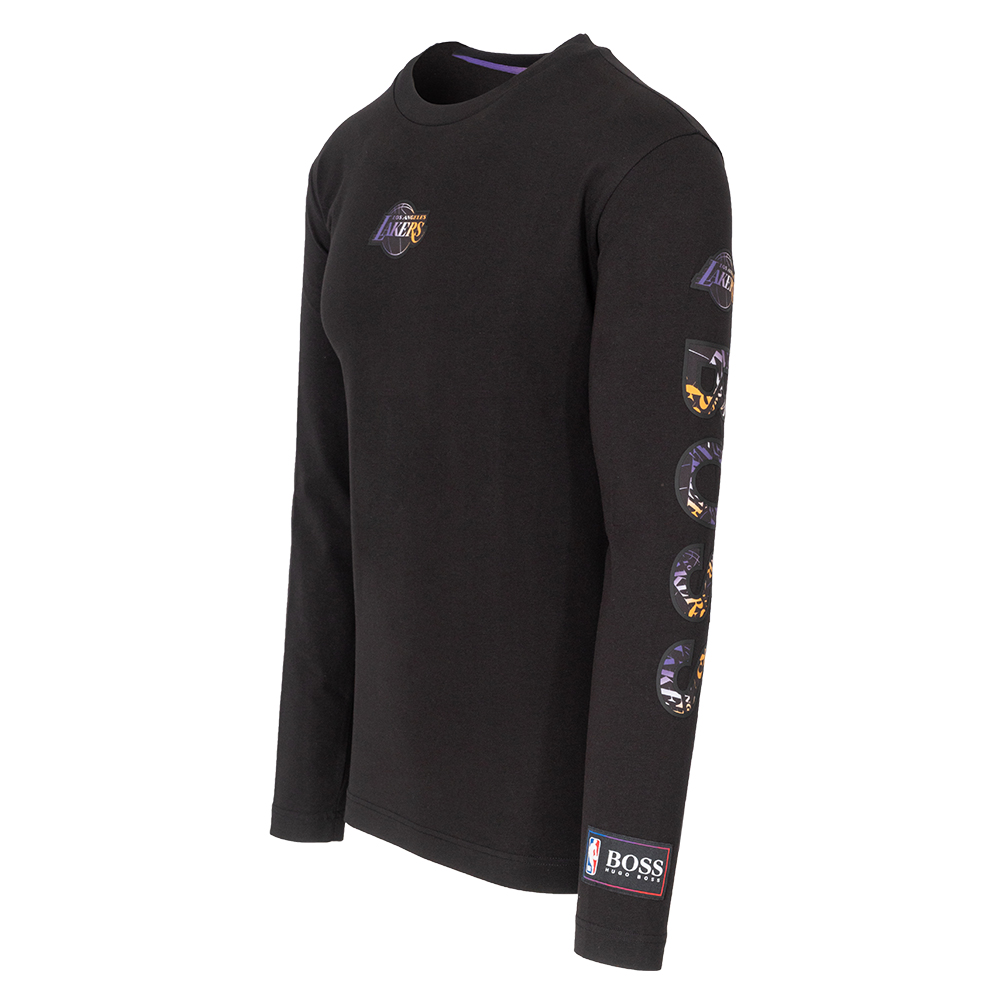 BOSS Μαύρη Μπλούζα C Neck X-NBA - 50461965