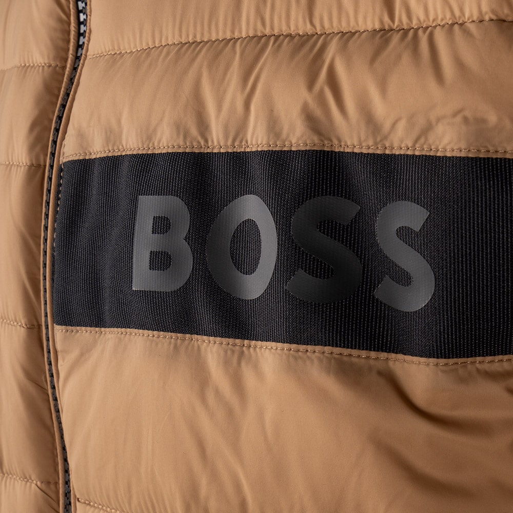 Boss Μπεζ Μπουφάν τύπου Padded Jacket - 50464308